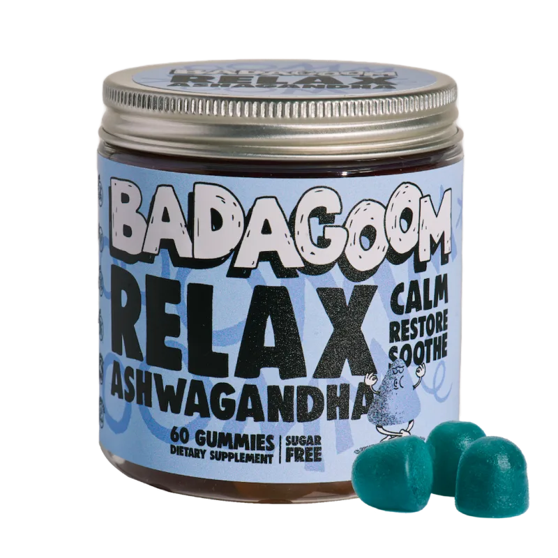 Relax Ashwagandha, 60 drajeuri gumate, Badagoom — preț și oferte