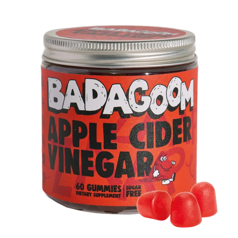 Apple Cider Vinegar, 60 jeleuri gumate, Badagoom — preț și oferte