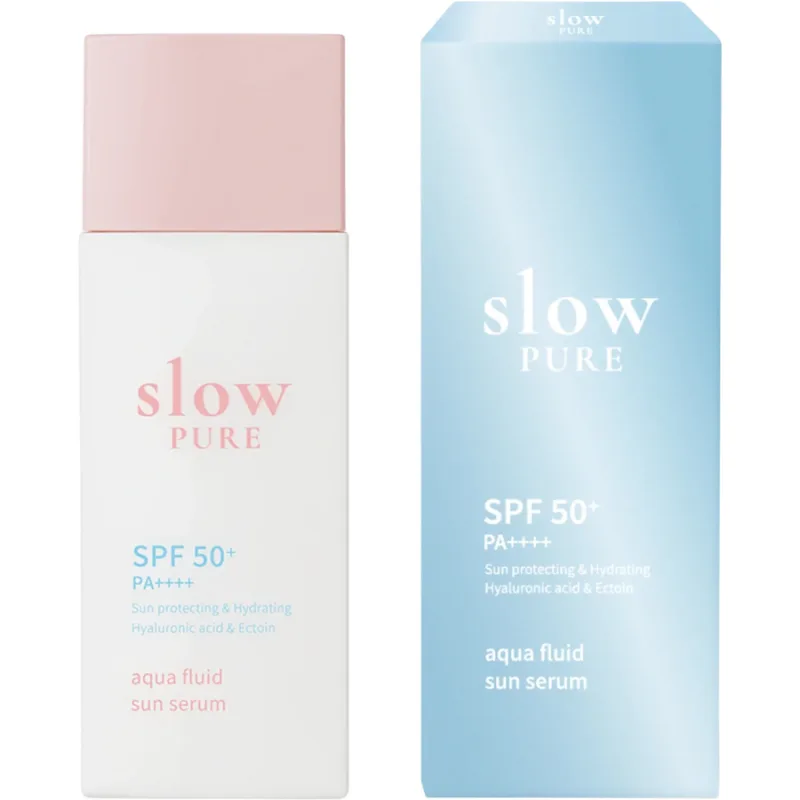 Ser cu Protectie Solara SPF50+ PA++++ Aqua Fluid Sun Serum 50ml SLOWPURE — preț și oferte