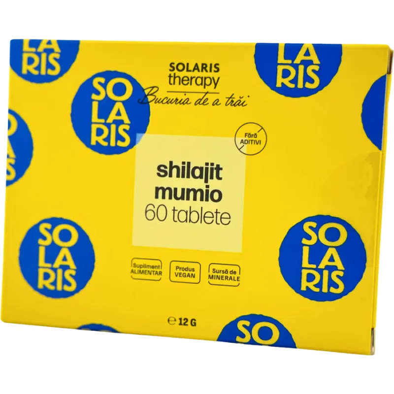 Shilajit Mumio 60tb SOLARIS — preț și oferte