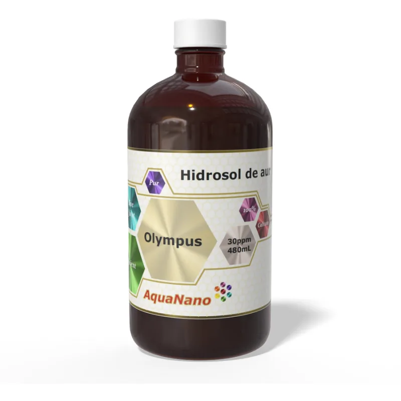 Hidrosol de Aur Olympus 30ppm 480ml AGHORAS — preț și oferte