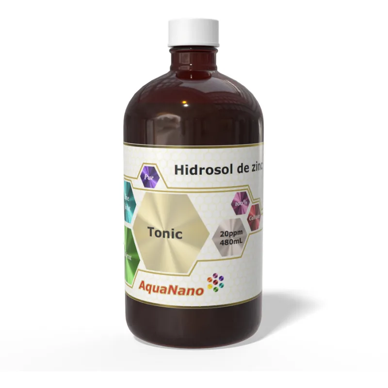 Hidrosol de Zinc Tonic 20ppm 480ml AGHORAS — preț și oferte