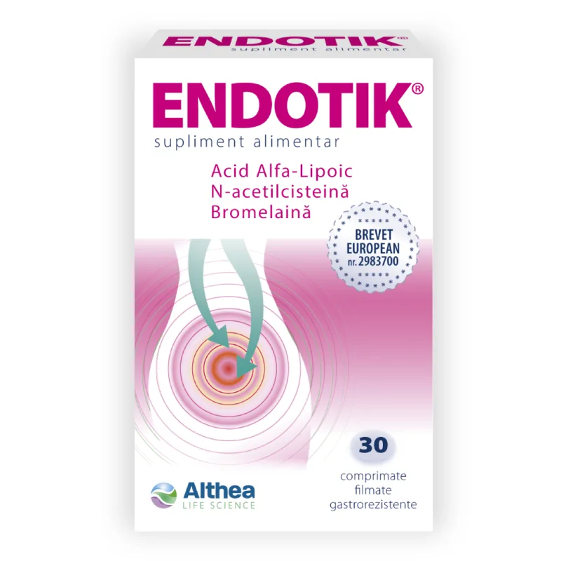 Endotik, 30 comprimate, Althea Life Science — preț și oferte