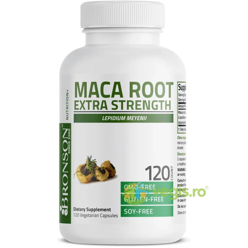 Extract Radacina Maca 4000mg 120cps BRONSON LABORATORIES — preț și oferte