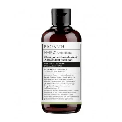 Sampon Antioxidant cu Spirulina si Verbina 250ml Bioearth — preț și oferte