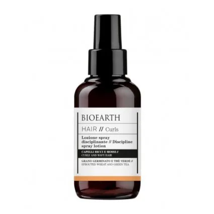 Spray pentru Par Ondulat si Cret cu Ceai Verde 100ml Bioearth — preț și oferte