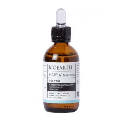 Ulei de Par cu Cocos si Argan 50ml Bioearth — preț și oferte
