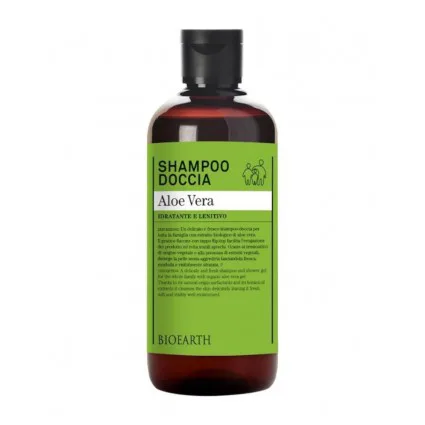 Sampon si Gel de Dus cu Aloe Vera 500ml Bioearth — preț și oferte