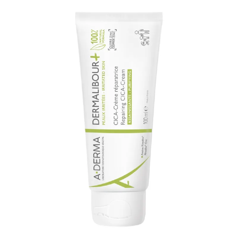 Crema reparatoare piele iritata Dermalibour+ Cica, 100 ml, A-Derma — preț și oferte
