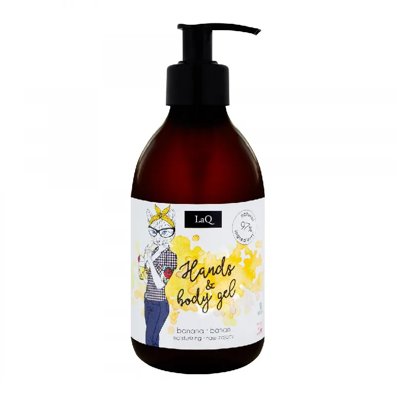 Gel de curatare pentru maini si corp, banane, 300 ml, LaQ — preț și oferte