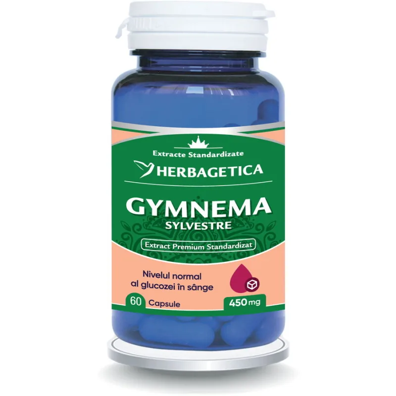 Gymnema Sylvestre 60cps HERBAGETICA — preț și oferte
