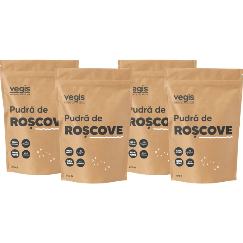 Pachet Pudra de Roscove 1kg (4 x250g) VEGIS — preț și oferte