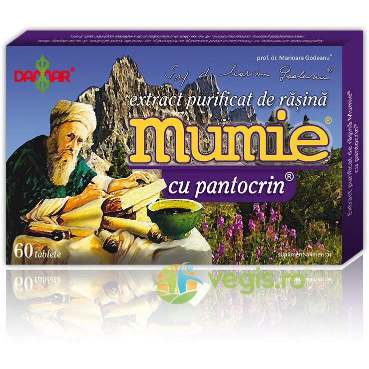 MUMIE Extract de Rasina si Pantocrin 60tb — preț și oferte