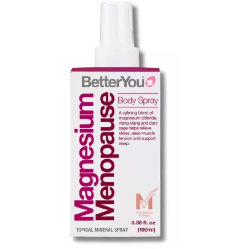 Spray de Corp cu Magneziu pentru Menopauza 100ml BETTER YOU — preț și oferte