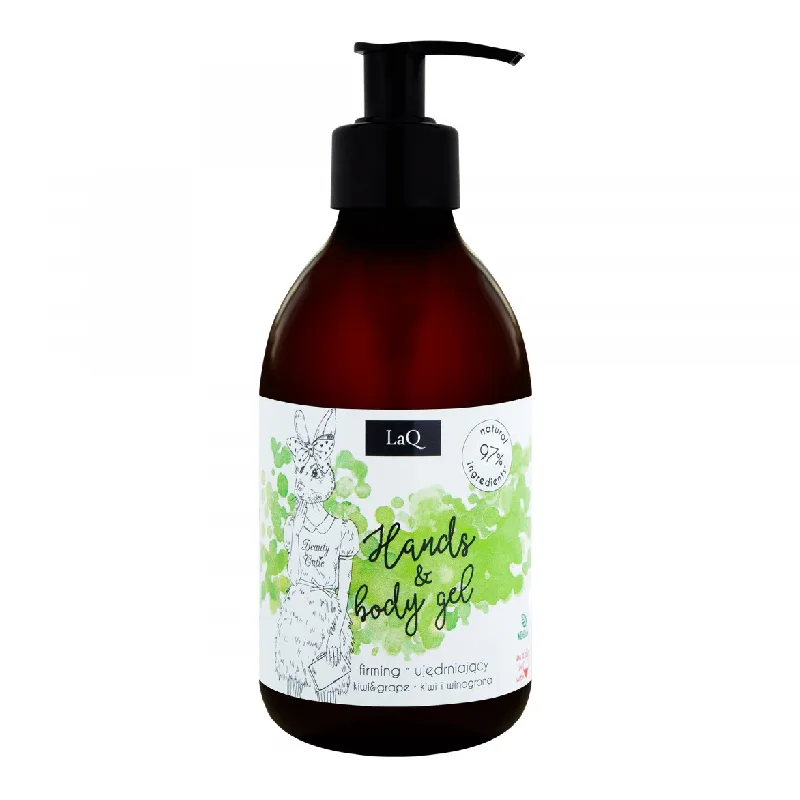 Gel de curatare pentru maini si corp, kiwi si struguri, 300 ml LaQ — preț și oferte