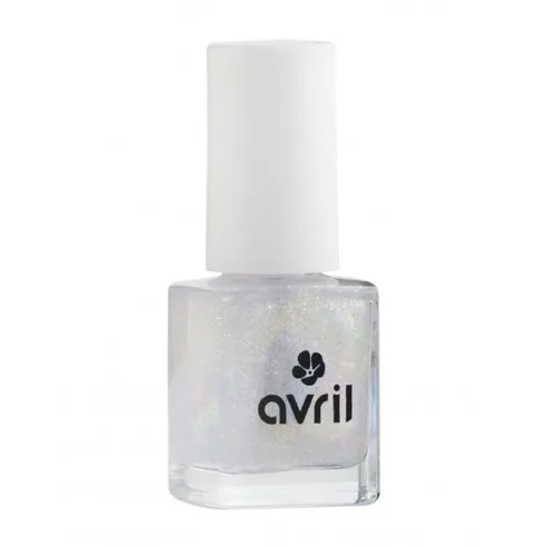 Lac de Unghii Top Coat cu Sclipici Auriu 7ml AVRIL — preț și oferte