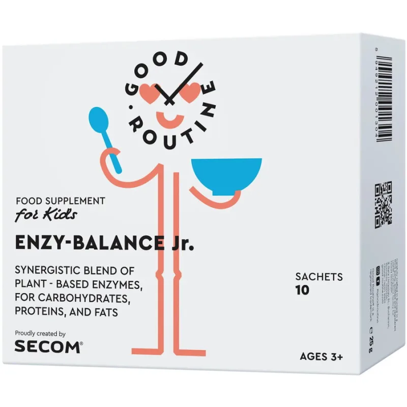 Enzy Balance Jr. 10 plicuri Secom, GOOD ROUTINE — preț și oferte