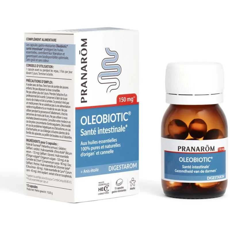 Oleobiotic Intestinal 15cps PRANAROM — preț și oferte
