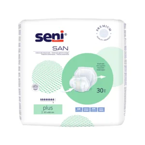 Absorbante pentru incontinenta Plus, San, 30 bucati, Seni