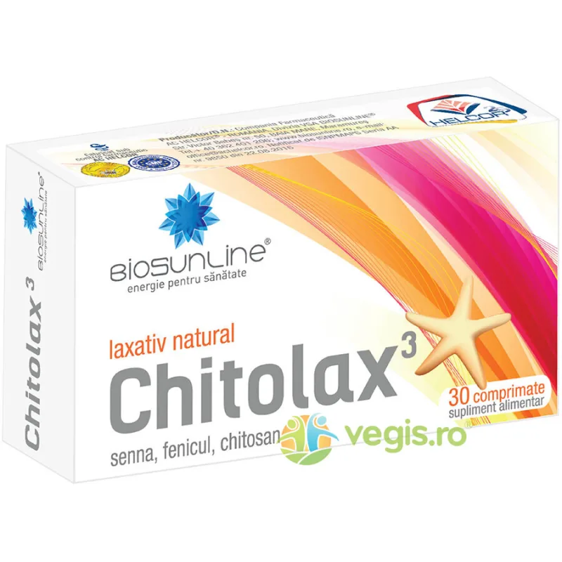Chitolax 30cpr BIOSUNLINE — preț și oferte