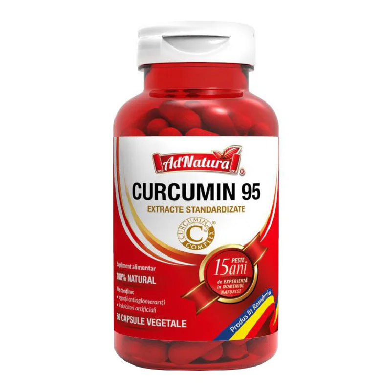 Curcumin 95, 60 capsule, AdNatura — preț și oferte