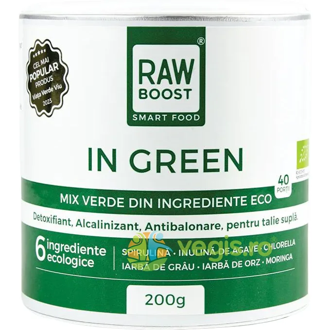 In Green Mix Verde Ecologic/Bio 200g RAWBOOST — preț și oferte