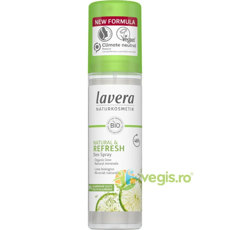 Deodorant Spray 48h Natural Refresh 75ml LAVERA — preț și oferte