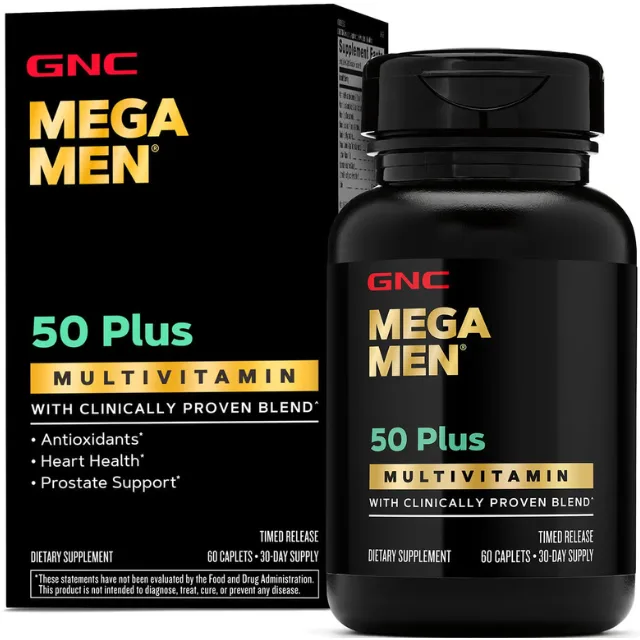 Complex de Multivitamine pentru Barbati 50+ Ani 60tb GNC — preț și oferte
