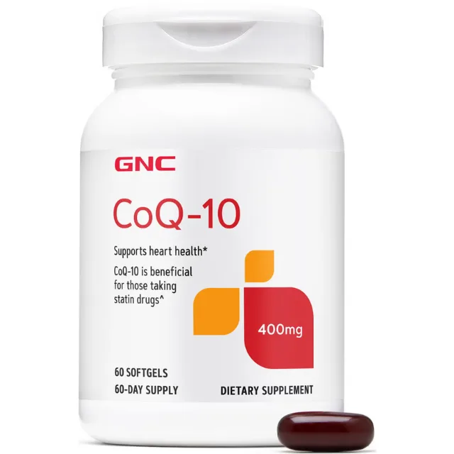 Coenzima Q-10 Naturala 400mg 60cps gelatinoase GNC — preț și oferte