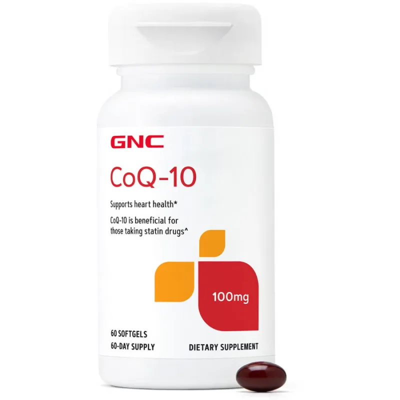 Coenzima Q-10 Naturala 100mg 60cps gelatinoase GNC — preț și oferte