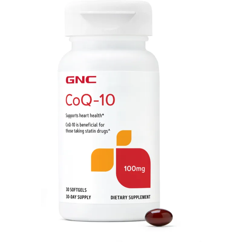 Coenzima Q-10 Naturala 100mg 30cps gelatinoase GNC — preț și oferte