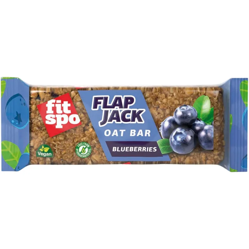 Baton Flapjack cu Afine 80g FITSPO — preț și oferte