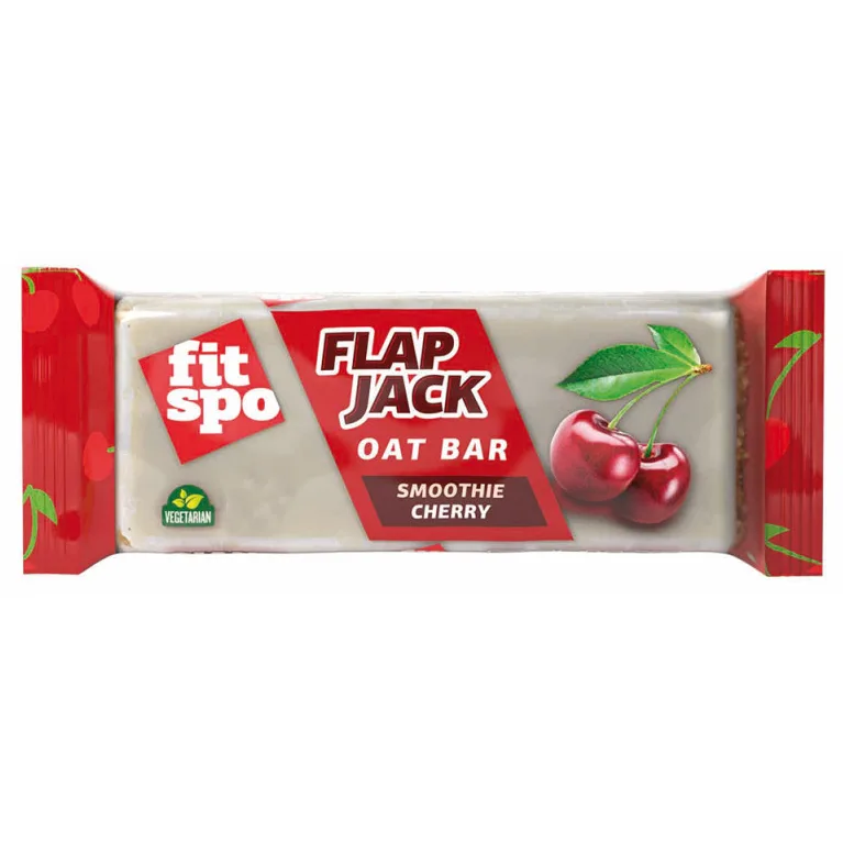 Baton Flapjack Smoothie Cherry 90g FITSPO — preț și oferte