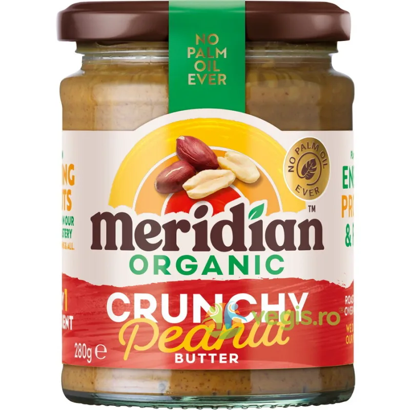 Crema de Arahide Crocanta Ecologica/Bio 280g — preț și oferte