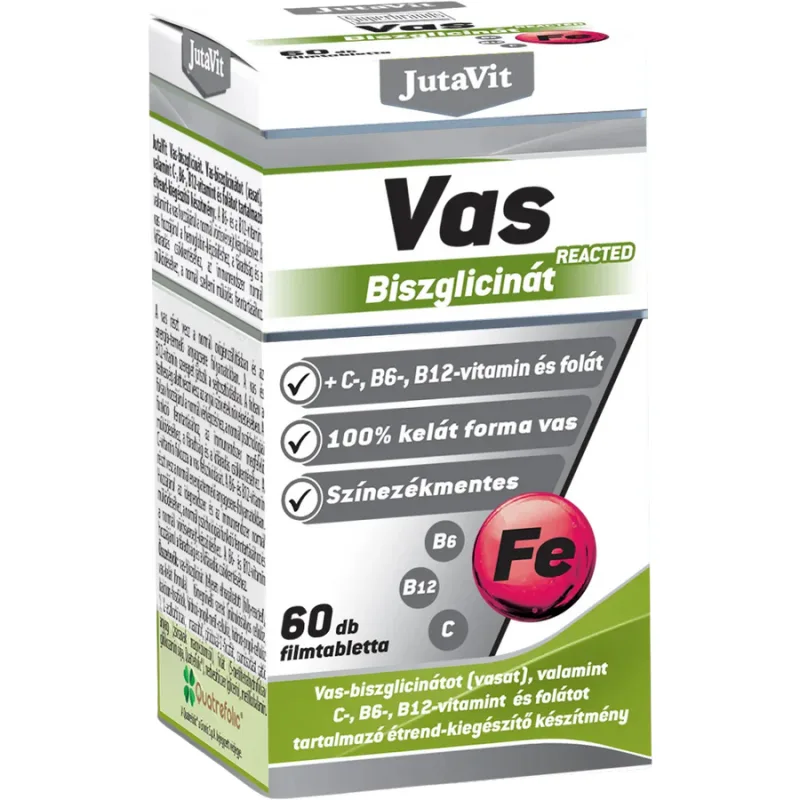 Bisglicinat de Fier 60tb JUTAVIT — preț și oferte