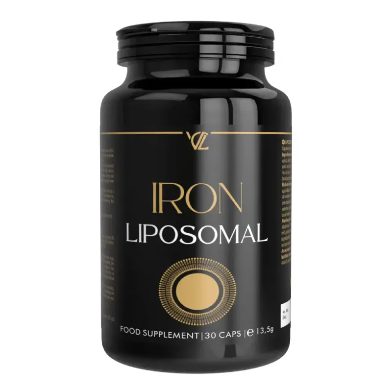 Fier Liposomal, 30 capsule vegetale, Vita Code Lab — preț și oferte