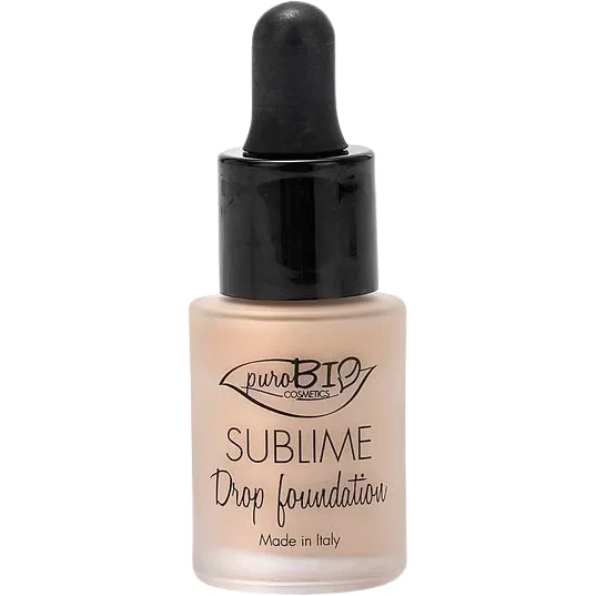 Fond de Ten Sublime Drop Foundation 01 15ml PUROBIO COSMETICS — preț și oferte