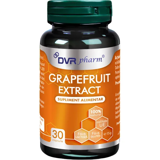 Grapefruit Extract 30cps DVRPharm — preț și oferte