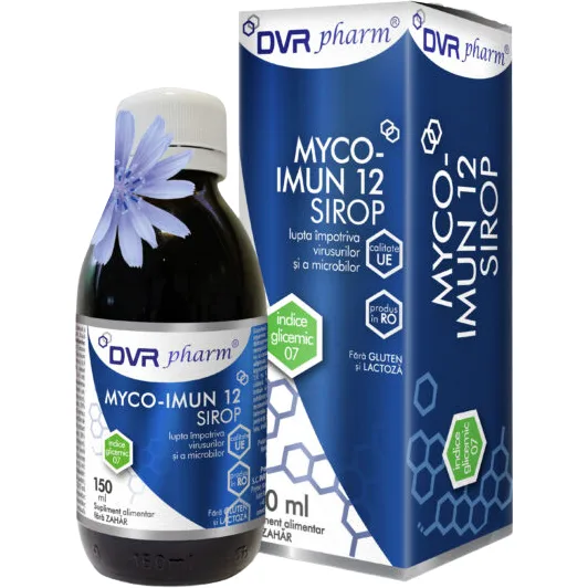 Myco-Imun 12 Sirop 150ml DVRPharm — preț și oferte