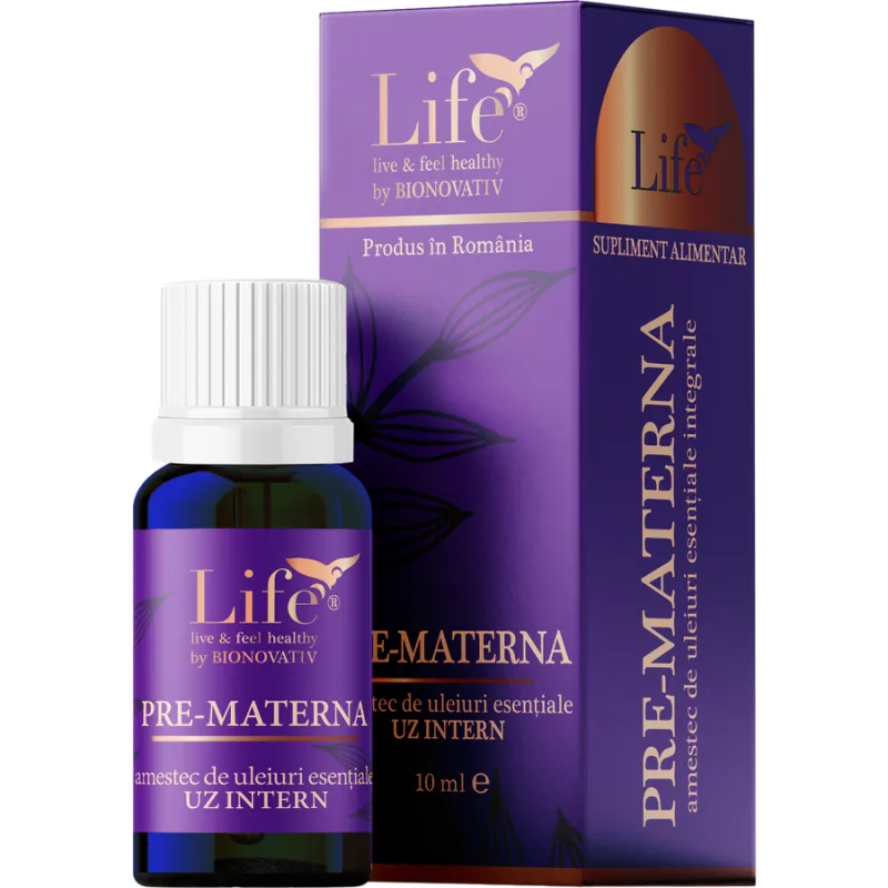 Pre-Materna Amestec de Uleiuri Esentiale 10ml BIONOVATIV — preț și oferte