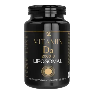 Vitamina D3 Liposomala, 2000 UI, 30 capsule vegetale, Vita Code Lab