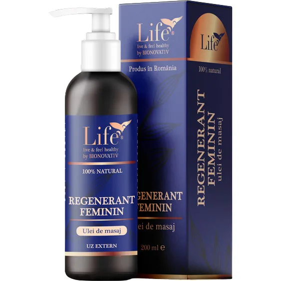 Ulei de Masaj Regenerant Feminin 200ml BIONOVATIV — preț și oferte