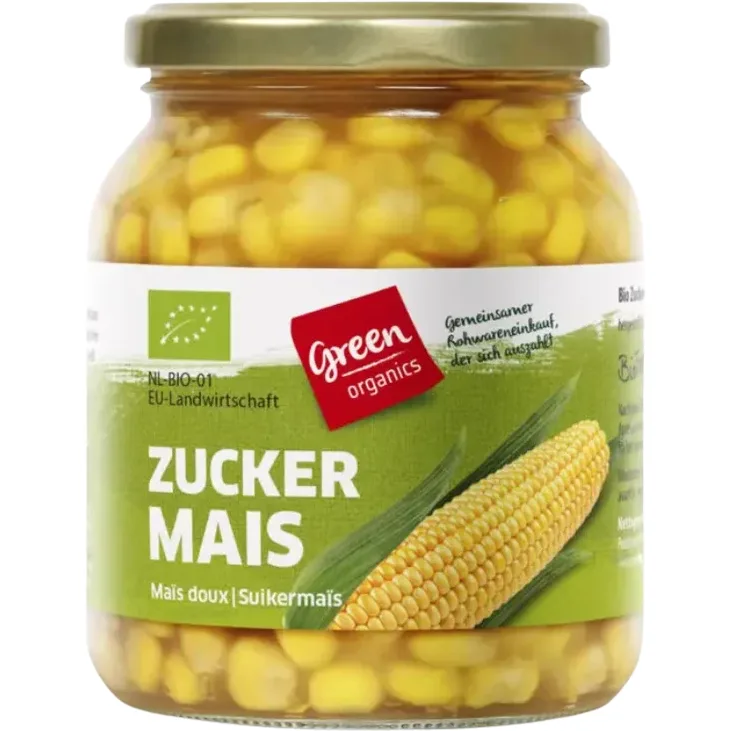 Porumb Dulce Ecologic/Bio 340g Green Organics — preț și oferte