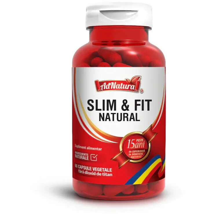 Slim & Fit Natural 60cps ADNATURA — preț și oferte