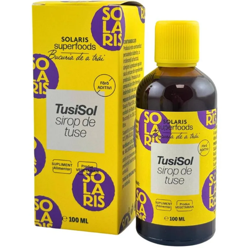 Sirop de Tuse TusiSol 100ml SOLARIS — preț și oferte