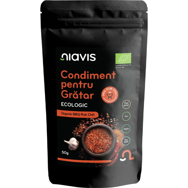 Condiment pentru Gratar Ecologic/Bio 50g NIAVIS — preț și oferte