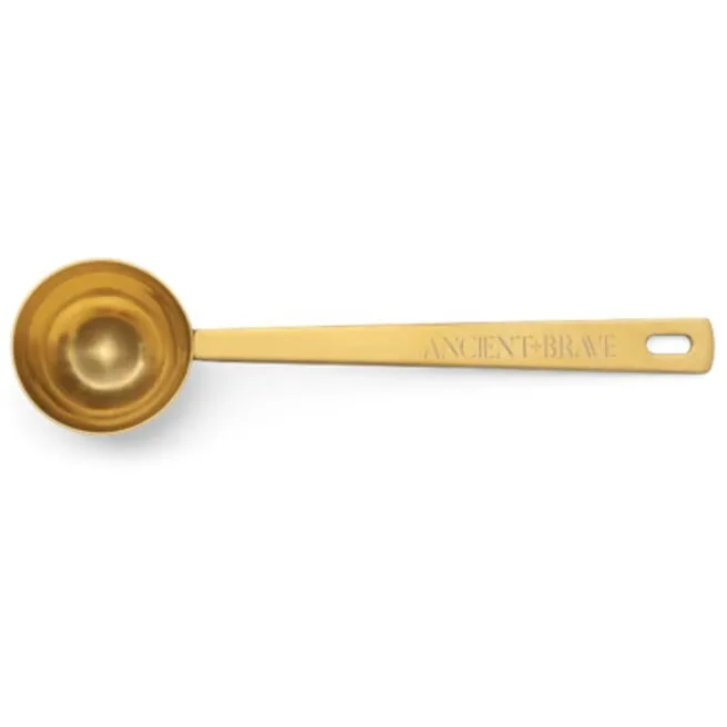 Lingurita Ritual Golden Scoop 1buc Ancient and Brave — preț și oferte