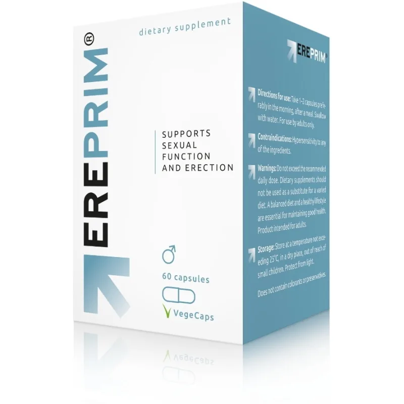 Ereprim® Vitalitate Masculina si Suport Circulator 60cps ESTABLO PHARMA — preț și oferte