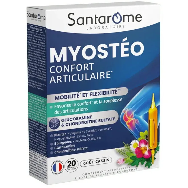 Myosteo - Confort Articulaire 20 fiole SANTAROME — preț și oferte