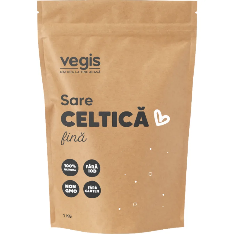 Sare Celtica Fina 1kg VEGIS — preț și oferte